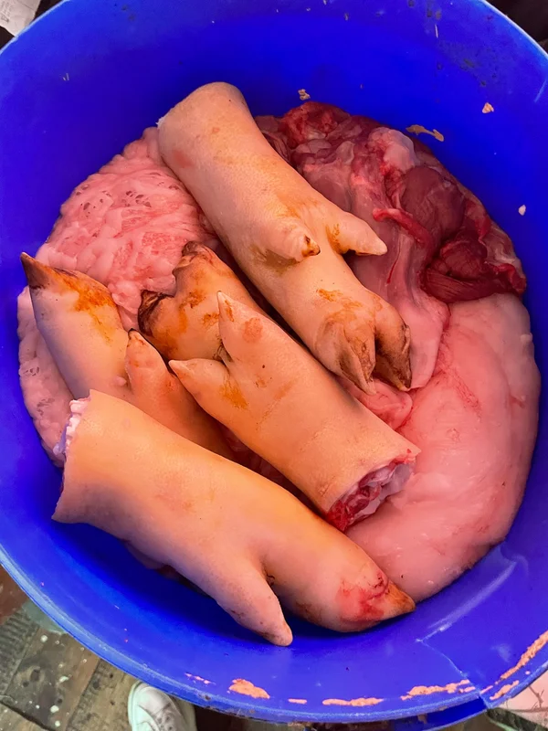 Голова свиная