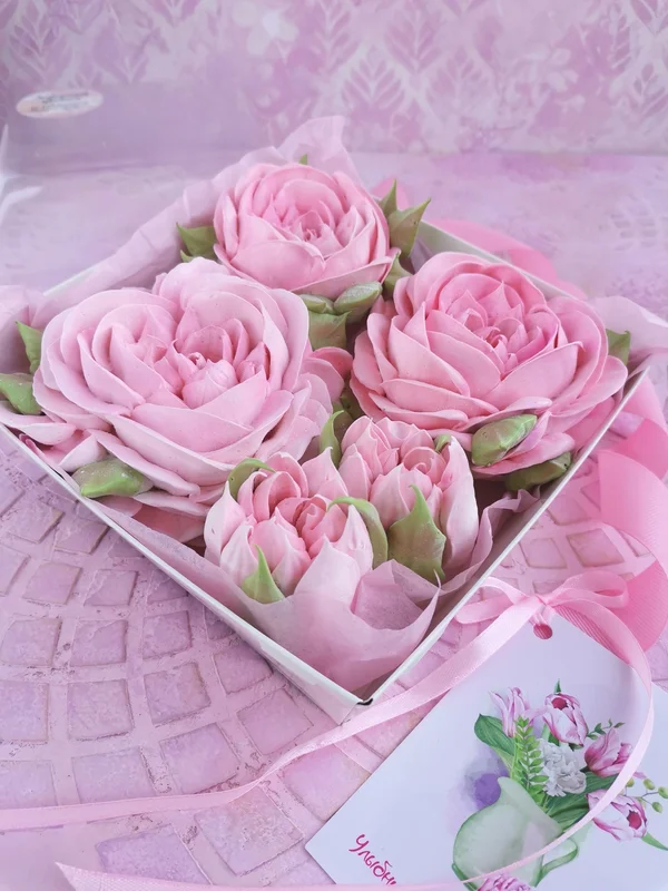 Зефирная роза Остина