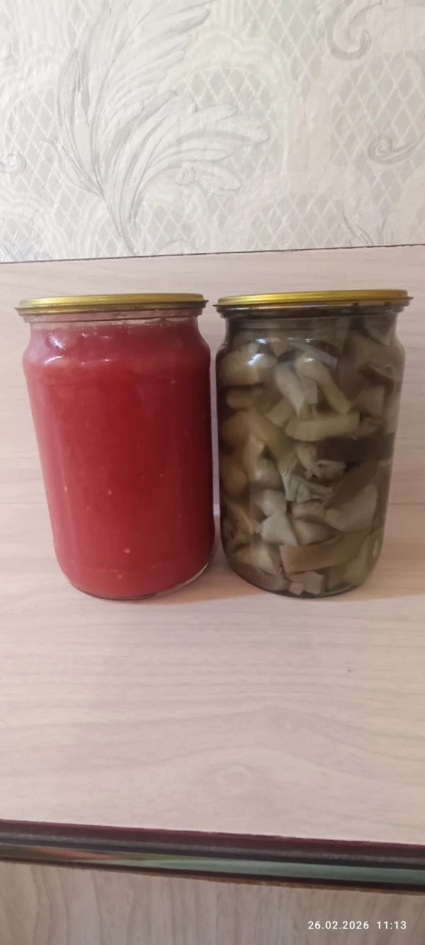 Вешенка маринованная