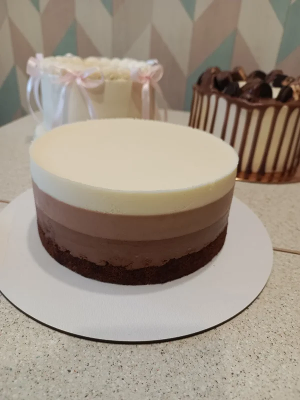 Торт 3 шоколада