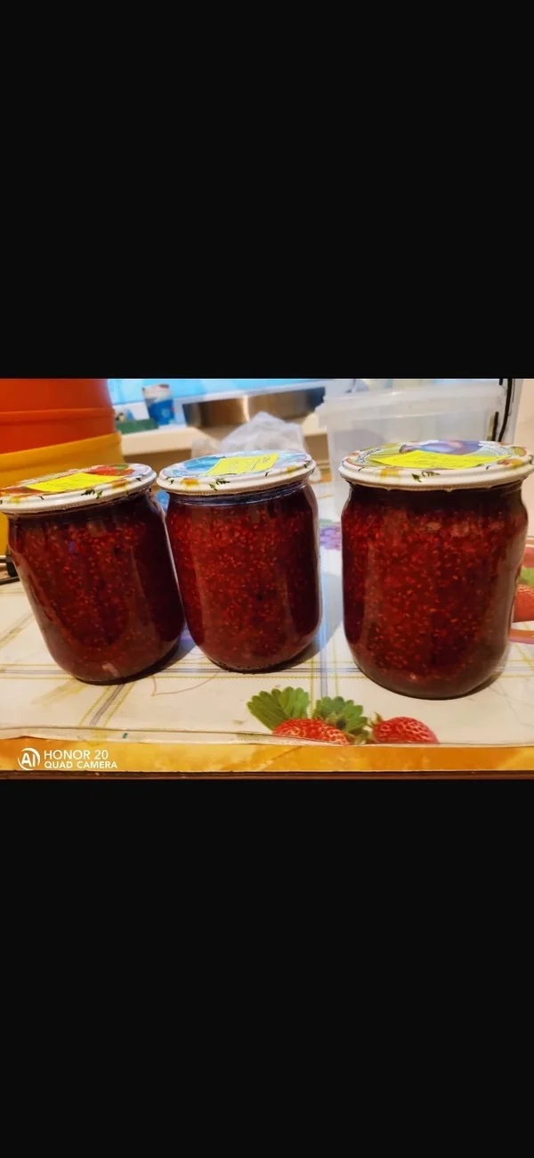 Варенье малиновое