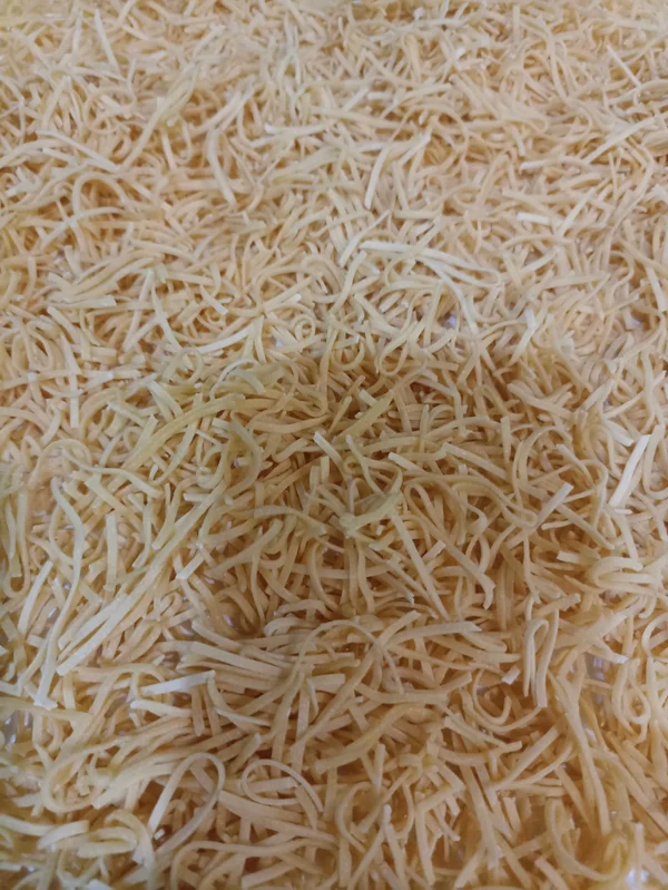 Домашняя яичная лапша из перепелиного яйца