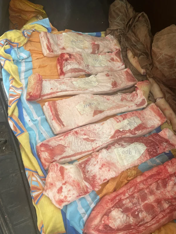 Печень свиная приморожена