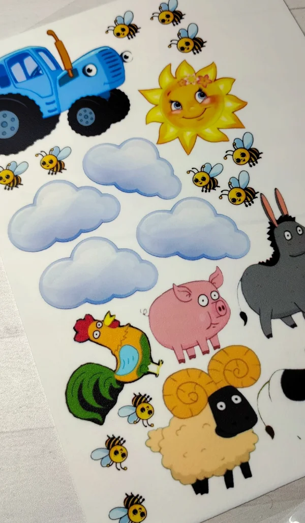 Печать на сахарной бумаге (формат А4)