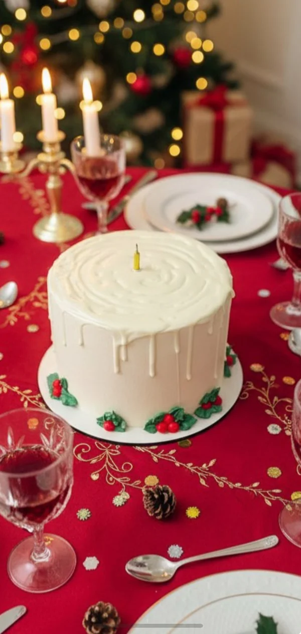 Торт Молочная девочка с манговой начинкой