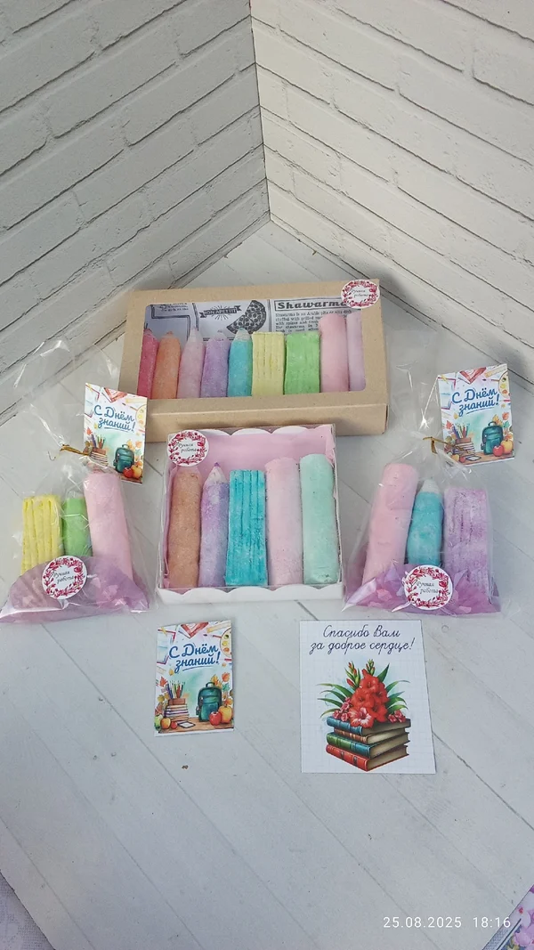 Зефир подарочный в коробке 12*12*3