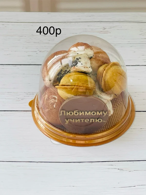 Бенто-торт с надписью