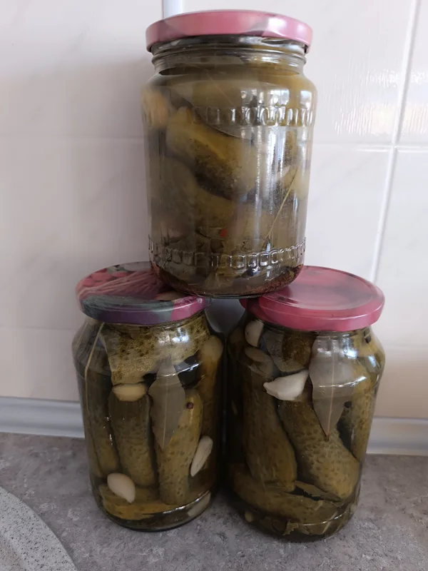 Домашние маринованные огурчики с лимонкой