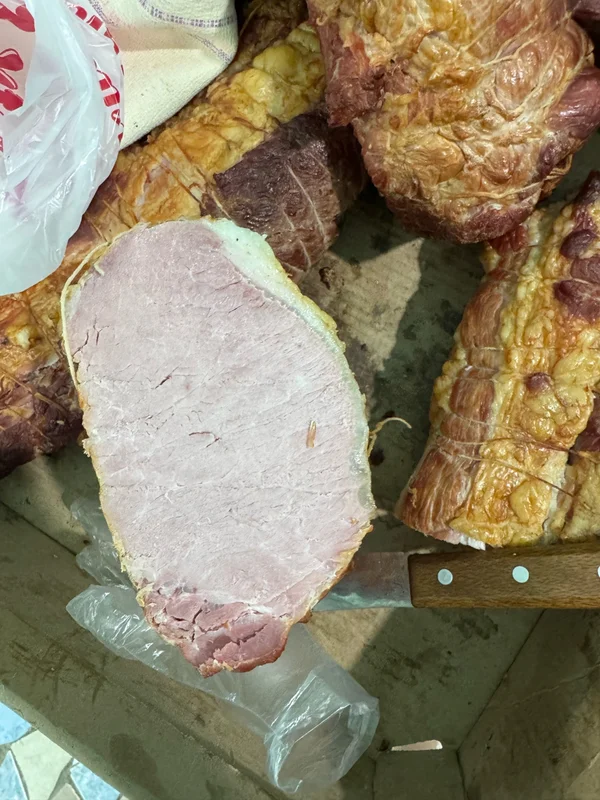 Копченое мясо домашней свинины