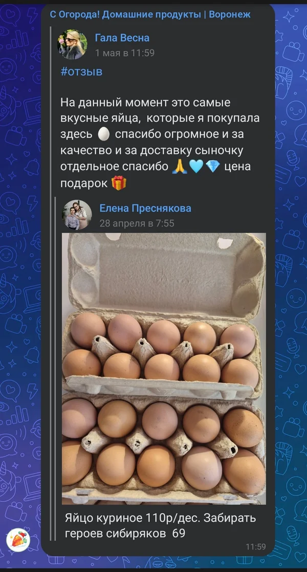 Яйцо домашнее