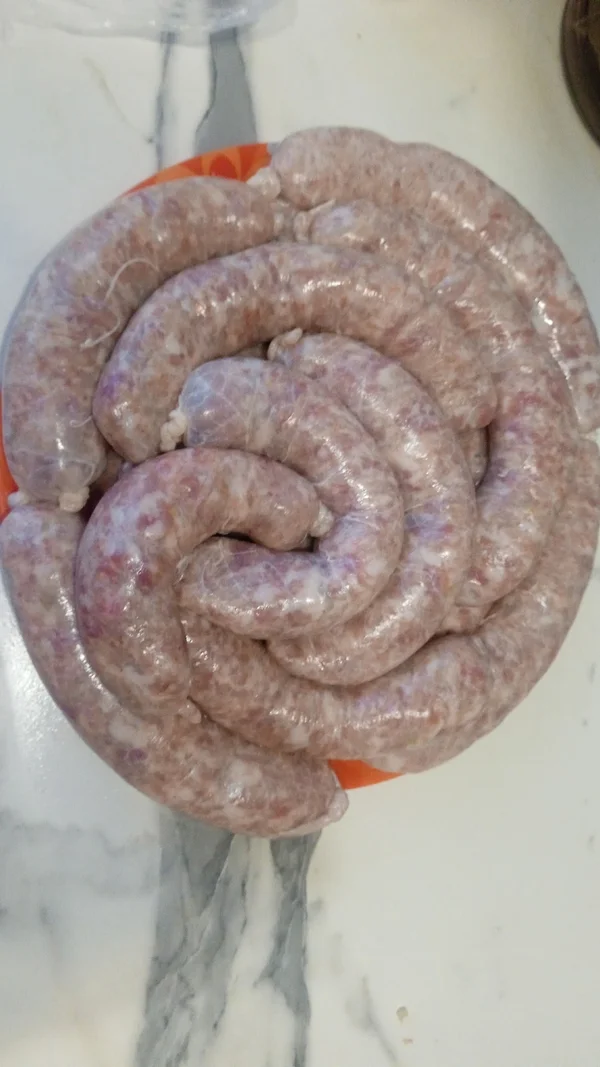 Домашние колбаски для жарки