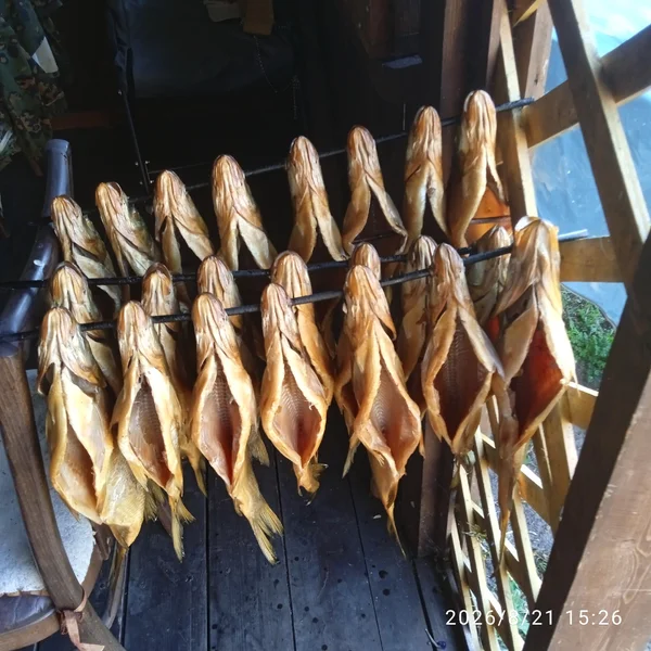 Рыба (жерех) холодного копчения