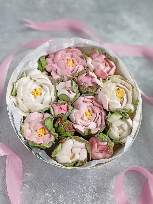 Зефирные цветы