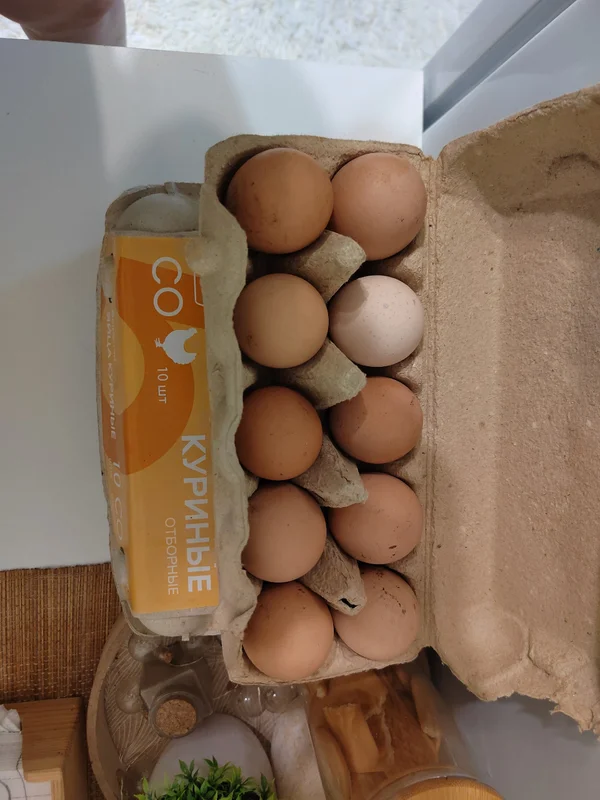 Яйца домашние