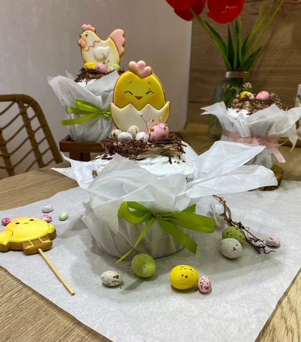Пасхальные куличи большие