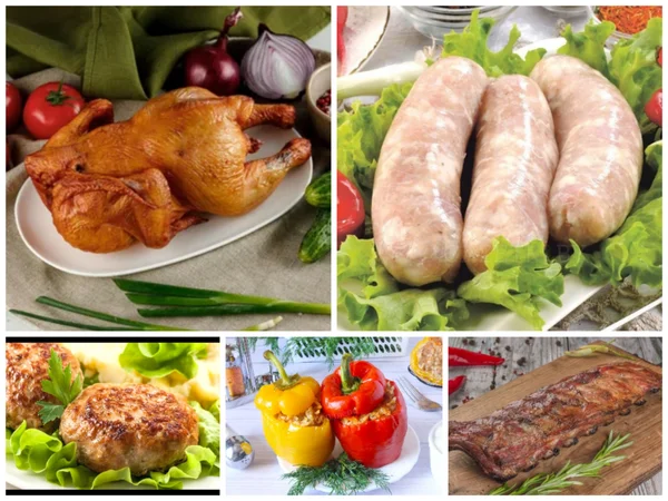Курица копченая
