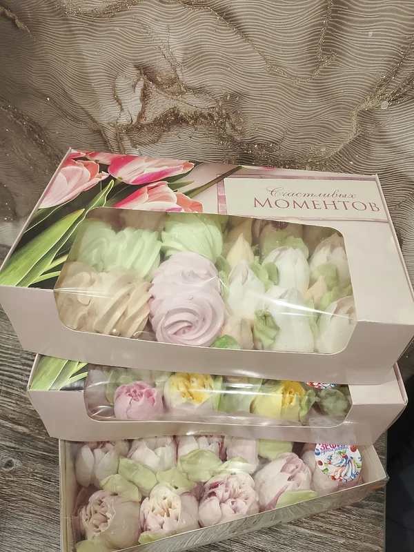 Зефирные тюльпаны