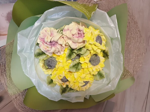 Зефирный букетик