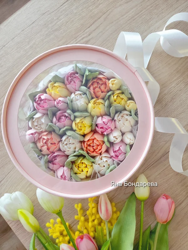 Зефирные букеты