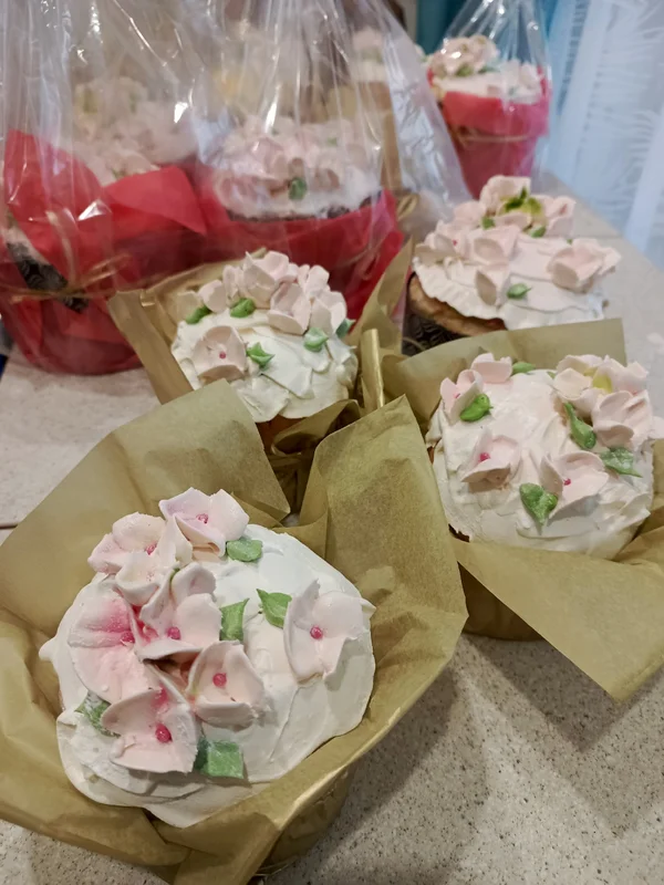 Творожные куличи