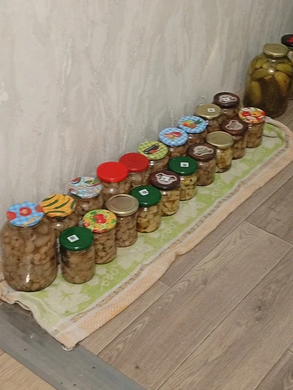 Грибы маринованные