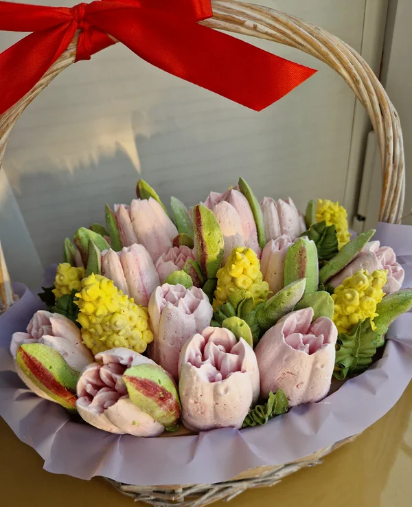 Зефирные цветы