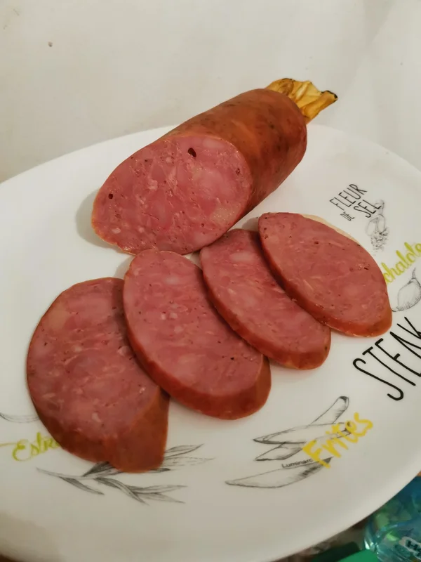Рубленая ветчина из мяса говядины и индейки