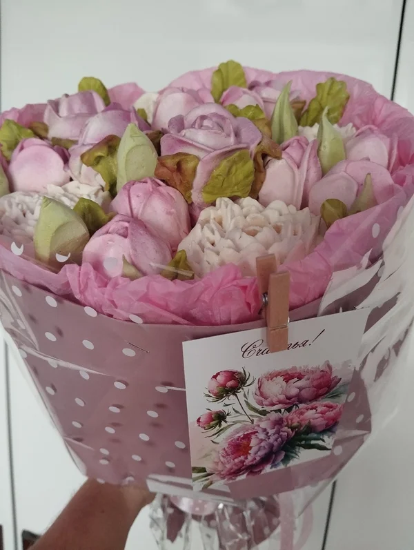 Зефирные букеты