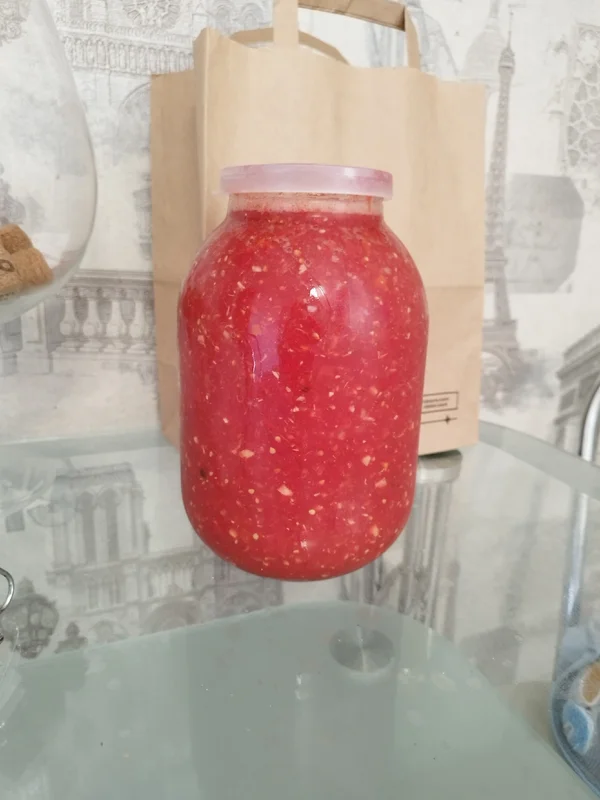 Закуска из помидоров с хреном