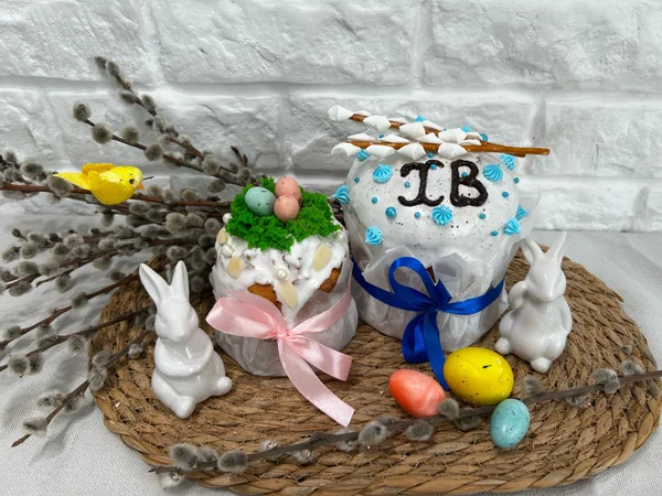 Кулич творожный бездрожжевой