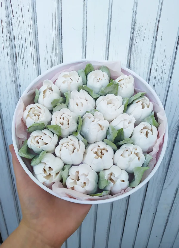Зефирные букеты