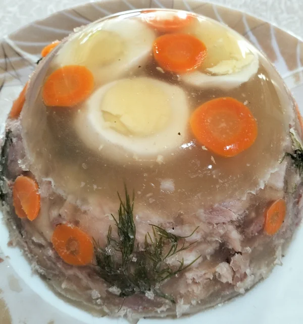 Домашний холодец из свинины