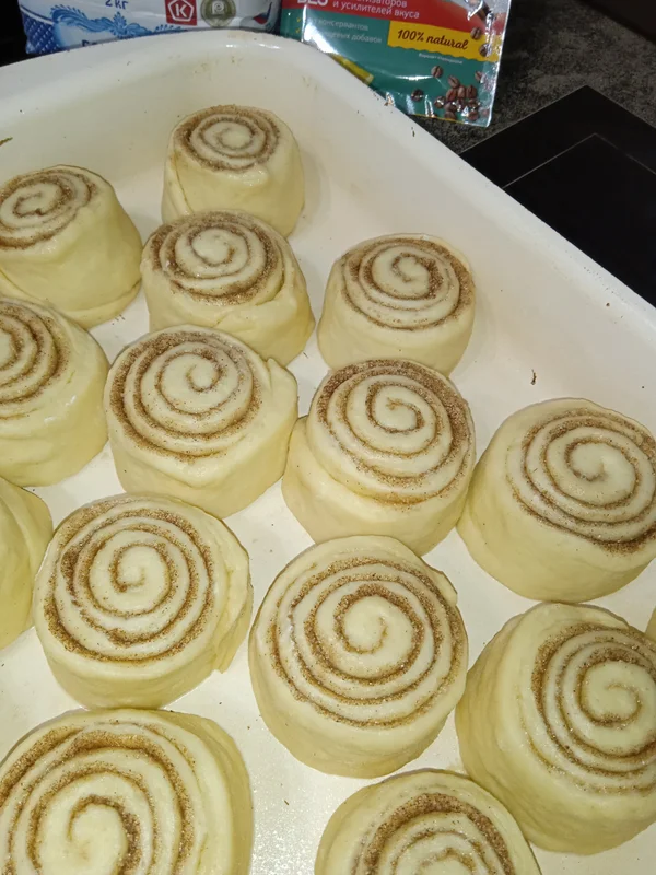 Булочки с корицей
