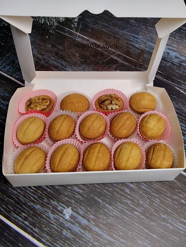 Орешки со сгущенкой