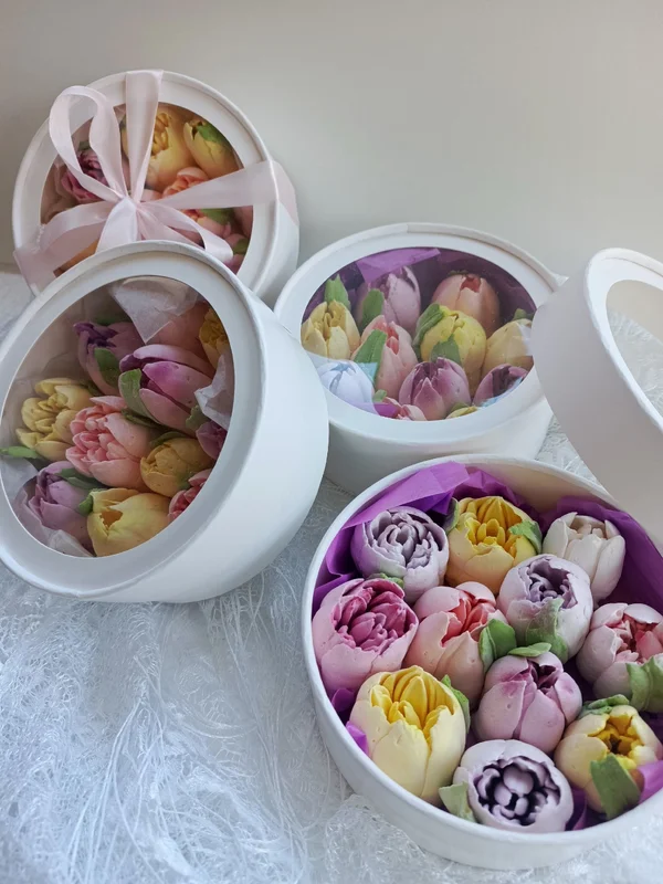 Зефирные букеты