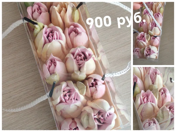 Зефирные тюльпаны