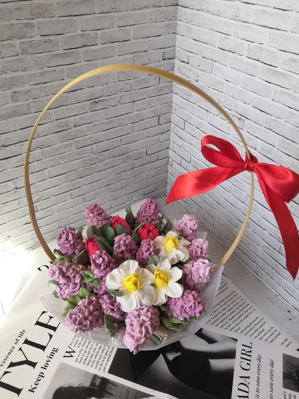 Зефирные цветы