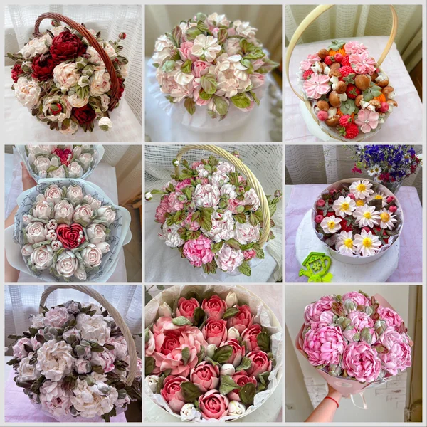 Авторские зефирные композиции