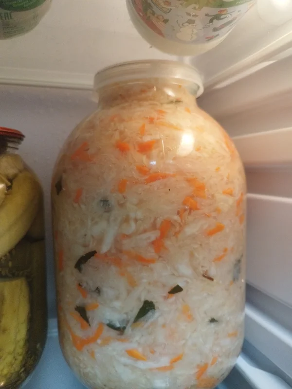 Квашеная капуста без уксуса