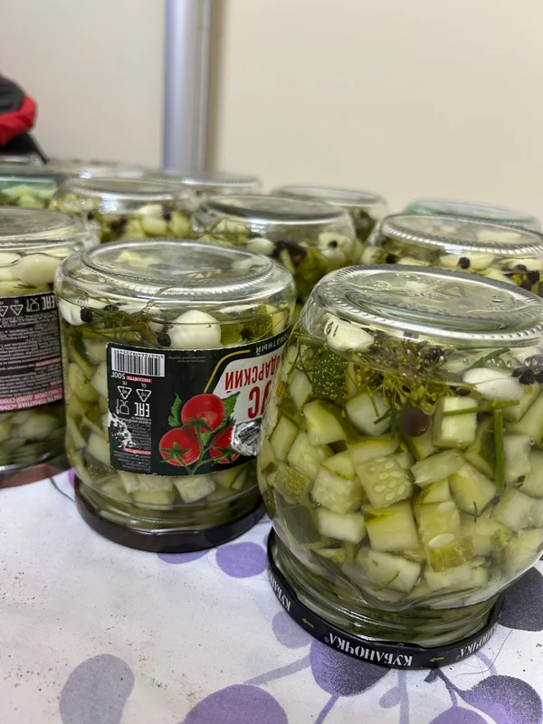 Малосольные огурчики