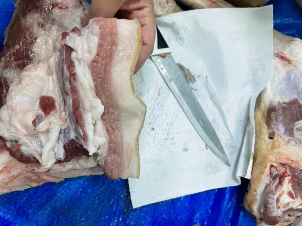 Домашнее мясо свинина