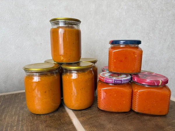 Икра из баклажан и кабачков