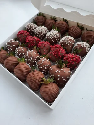 Клубника в бельгийском шоколаде Callebaut