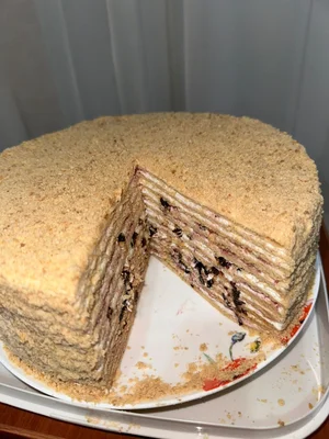 Медовые коржи для торта