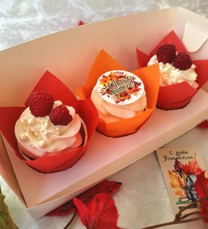 Ванильные капкейки