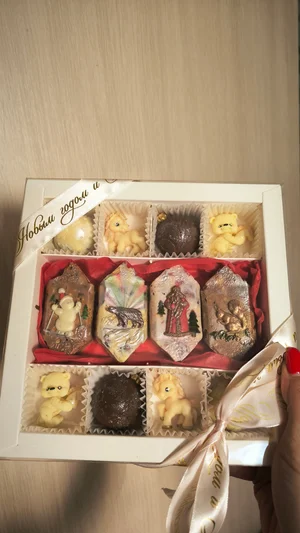 Новогодние шоколадные подарки