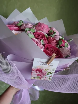 Зефирные букеты
