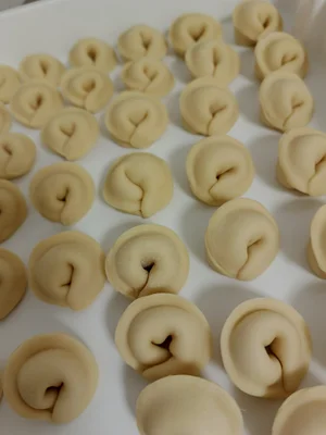 Пельмени с курицей