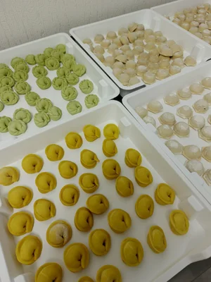 Пельмени с курицей