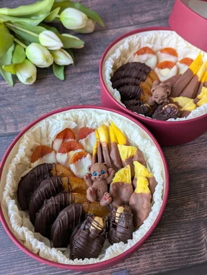 Шоколадные подарки к 8 марта